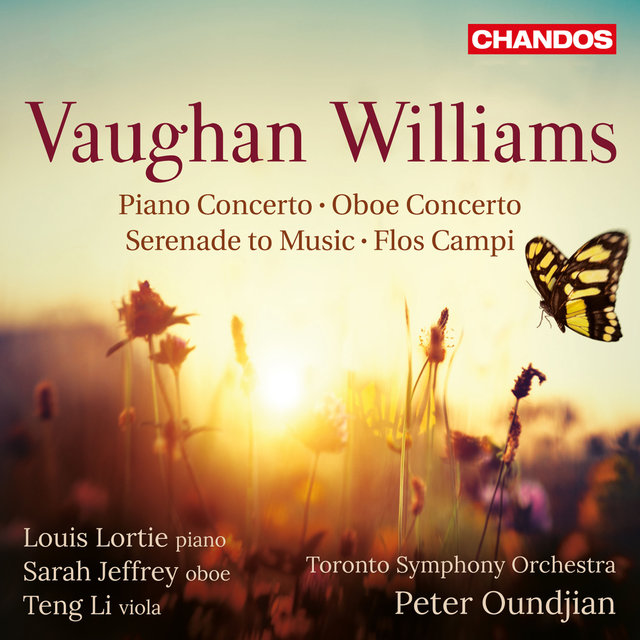 Couverture de Vaughan Williams: "Serenade to Music"