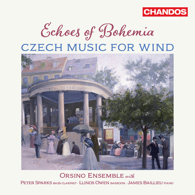 Couverture de Echoes of Bohemia - Czech music for wind