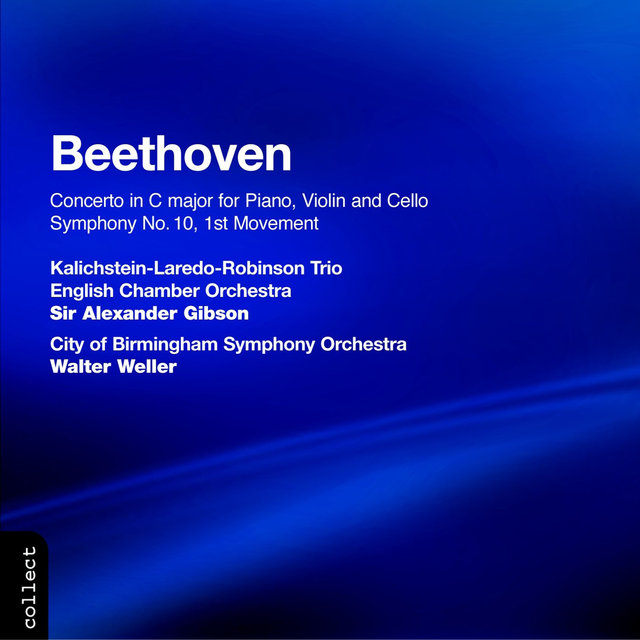 Couverture de Beethoven: Symphony No. 10 & Triple Concerto in C Major