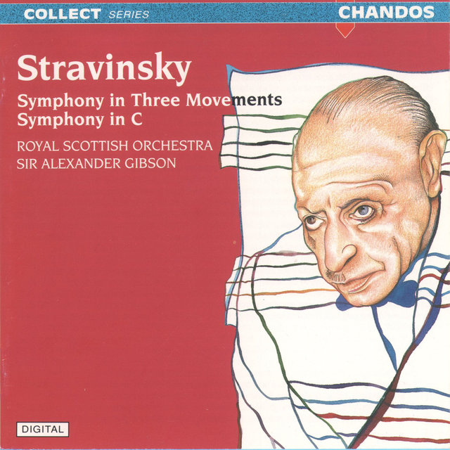 Couverture de Stravinsky: Symphony in C & Symphony in 3 Movements