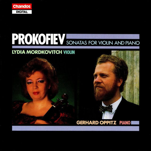 Couverture de Prokofiev: Violin Sonata No. 1 & Violin Sonata No. 2