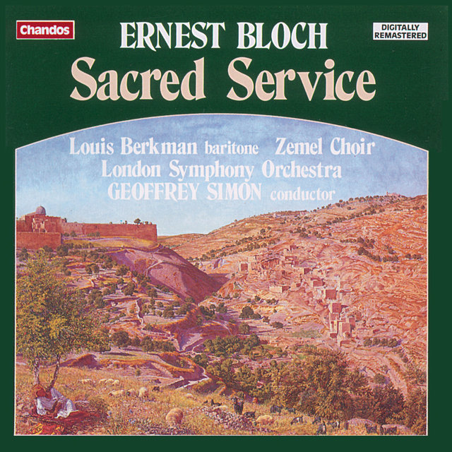 Couverture de Bloch: Avodath Hakodesh (Sacred Service)