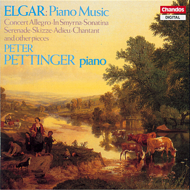 Couverture de Peter Pettinger plays Elgar Piano Works