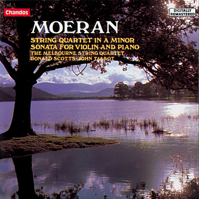 Couverture de Moeran: String Quartet in A Minor & Violin Sonata in E Minor