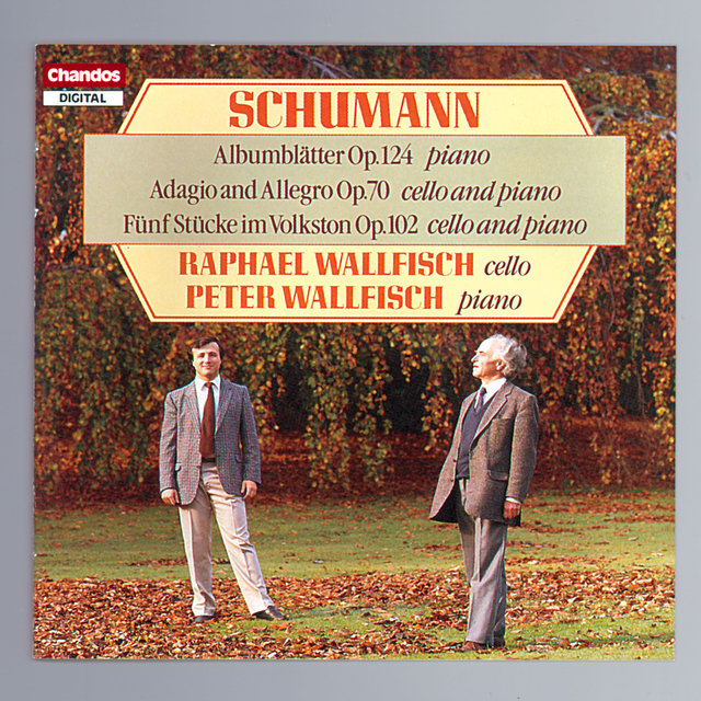 Couverture de Schumann: Music for Cello and Piano