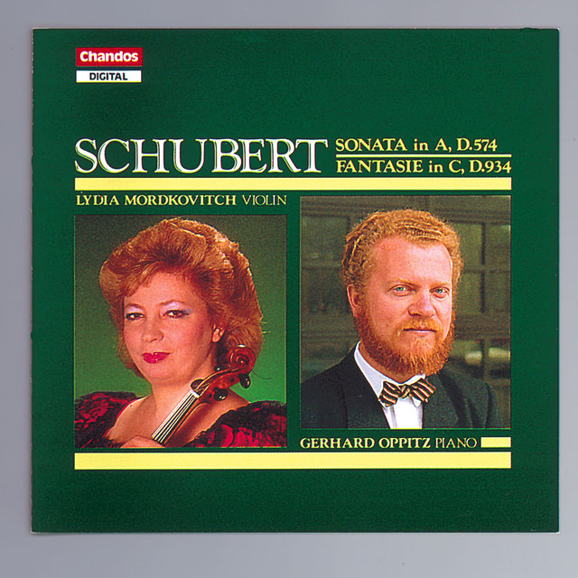 Couverture de Schubert: Violin Sonata in A Major & Fantasie in C Major