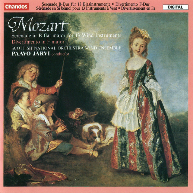 Couverture de Mozart: Serenade in B-Flat Major & Divertimento in F Major