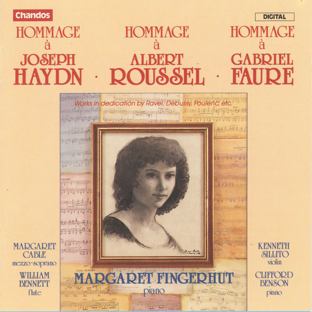 Couverture de Hommages to Haydn, Roussel and Fauré