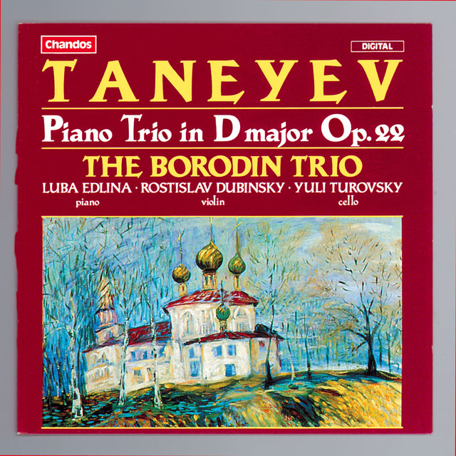 Couverture de Taneyev: Piano Trio in D Major