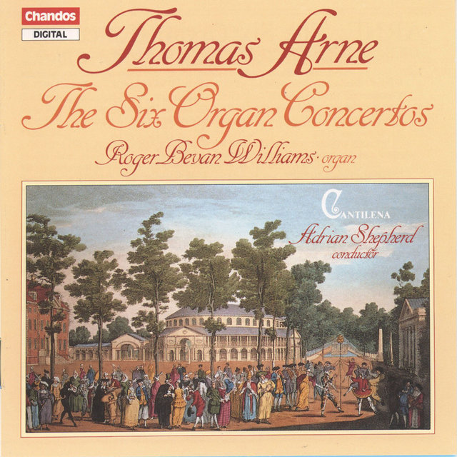 Couverture de Arne: The Six Organ Concertos