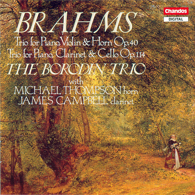 Couverture de Brahms: Horn Trio & Clarinet Trio