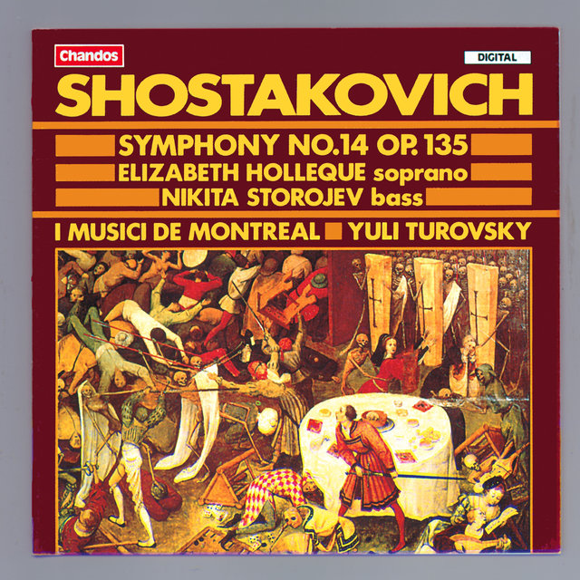 Couverture de Shostakovich: Symphony No. 14