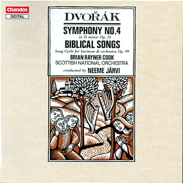 Couverture de Dvořák: Symphony No. 4 & Biblical Songs