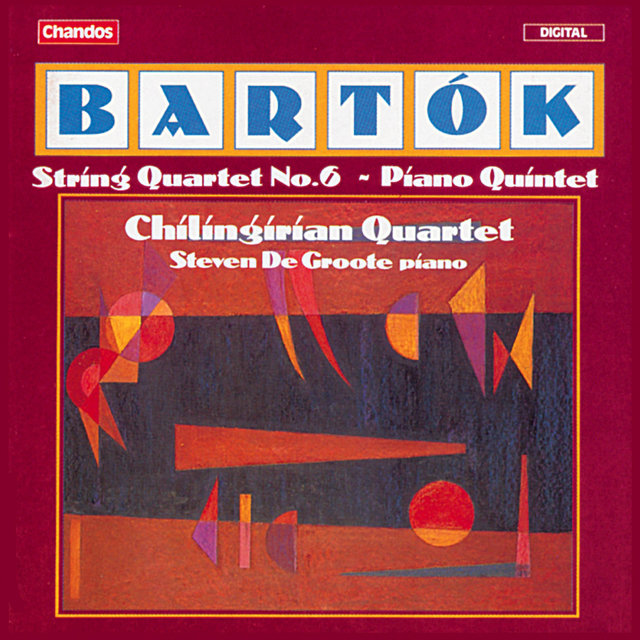 Couverture de Bartók: String Quartet No. 6 & Piano Quintet