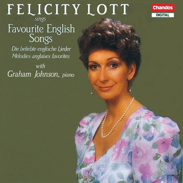 Couverture de Felicity Lott sings English Songs