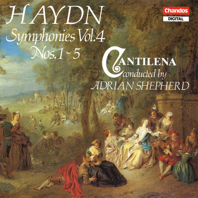 Couverture de Haydn: Symphonies Nos. 1 - 5