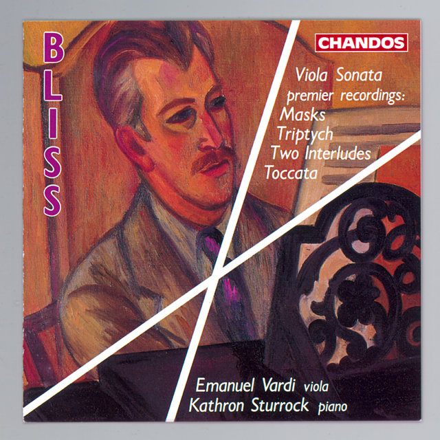 Couverture de Bliss: Viola Sonata, Masks, Tryptich, Two Interludes & Toccata