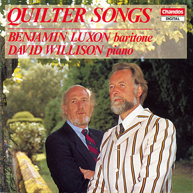 Couverture de Benjamin Luxon Sings Quilter Songs