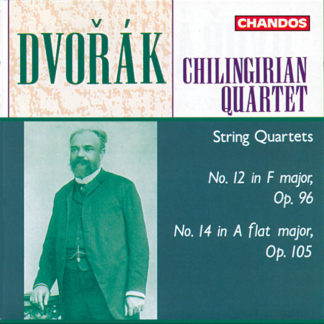 Couverture de Dvořák: String Quartet No. 12 "The American" & String Quartet No. 14