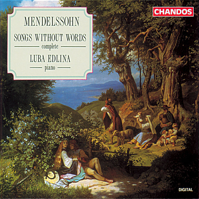 Couverture de Mendelssohn: Lieder ohne Worte (Songs without Words)