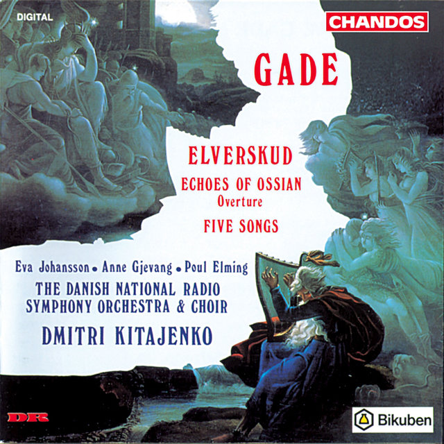 Couverture de Gade: Elverskud, Echoes of Ossian & Five Songs