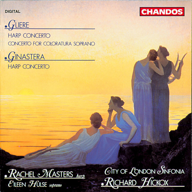 Couverture de Glière & Ginastera: Harp Concertos