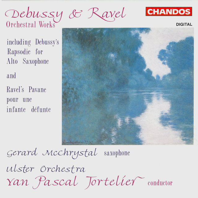 Couverture de Debussy: Rhapsody for Alto Saxophone and other Orchestral Works