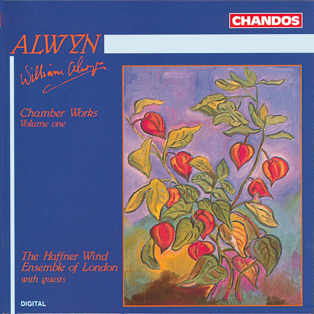 Couverture de Alwyn: Concerto for Flute and Wind Instruments, Suite for Oboe and Harp, Naiades, Music for Three Players & Trio for Flute, Cello and Piano