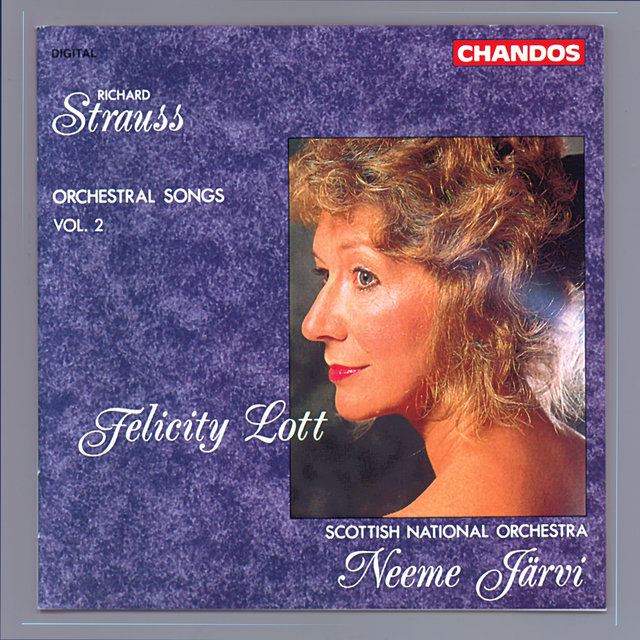 Couverture de Dame Felicity Lott sings Strauss Orchestral Songs, Vol. 2