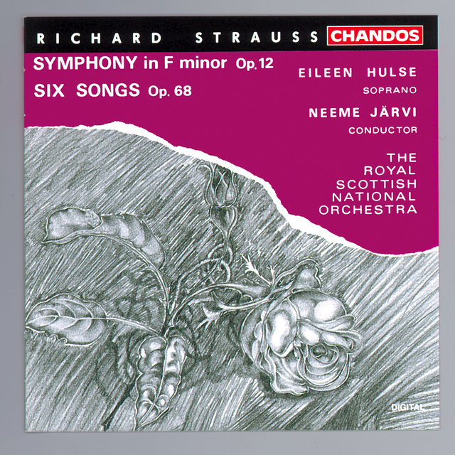 Couverture de Strauss: Symphony No. 2 & Sechs Lieder Op. 68