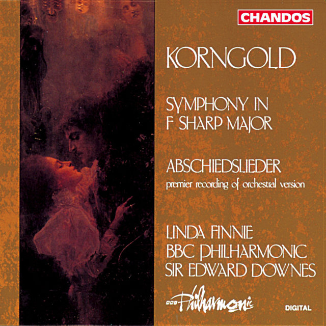 Couverture de Korngold: Symphony in F-Sharp Major & Abschieslieder