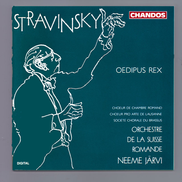 Couverture de Stravinsky: Oedipus Rex