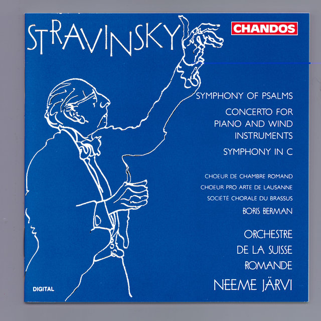 Couverture de Stravinsky: Symphony of Psalms and other Orchestral Works