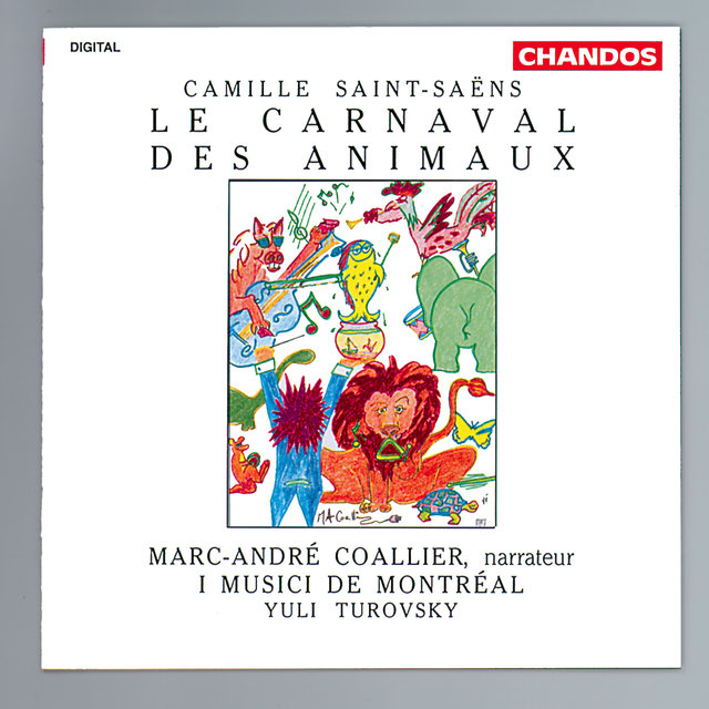 Couverture de Saint-Saëns: Carnival of the Animals and other Orchestral Works