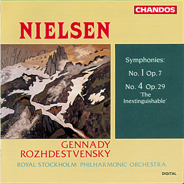 Couverture de Nielsen: Symphony No. 1 & Symphony No. 4 "The Inextinguishable"