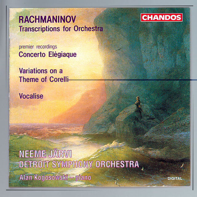 Couverture de Rachmaninoff: Concerto Elégiaque, Corelli Variations & Vocalise