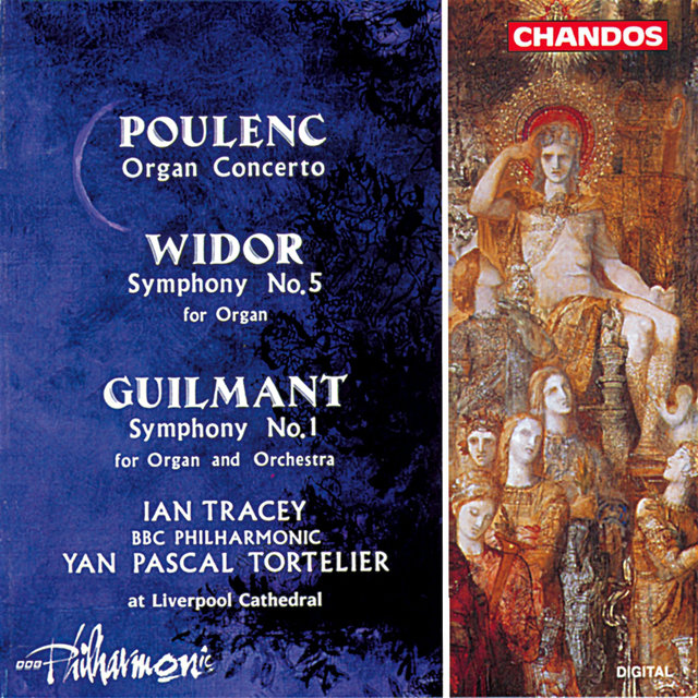 Couverture de Poulenc, Widor & Guilmant: Organ Concertos