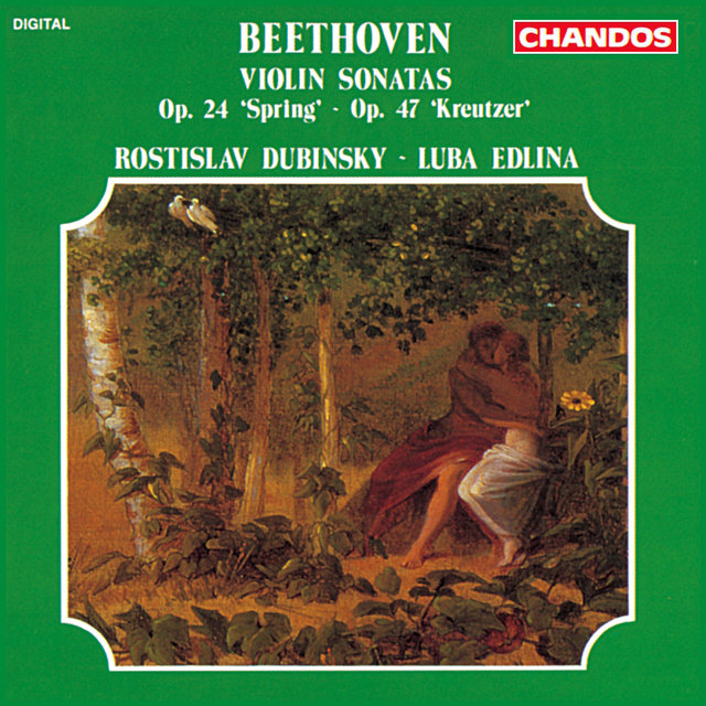 Couverture de Beethoven: Violin Sonata "Spring" & Violin Sonata "Kreutzer"