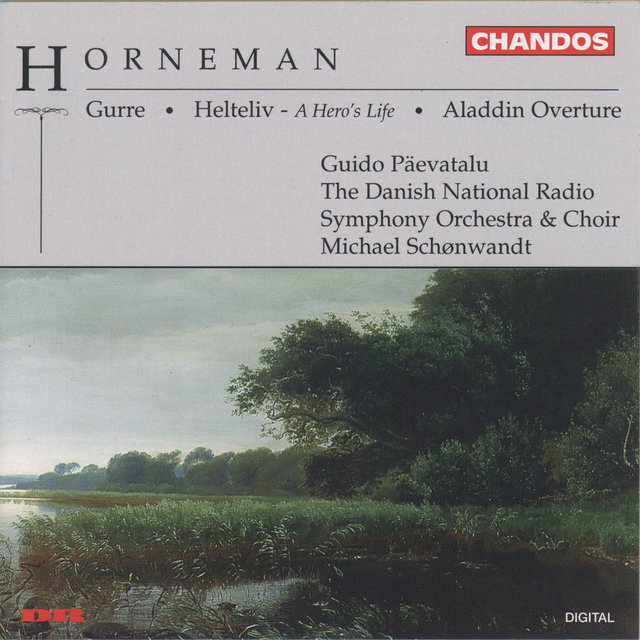 Couverture de Horneman: Gurre, Overture Héroïque & Aladdin Overture