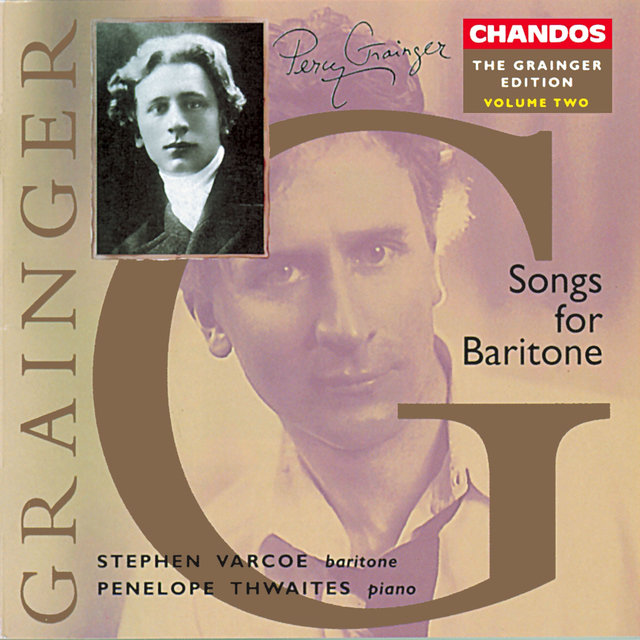 Couverture de The Grainger Edition, Vol. 2 - Songs For Baritone