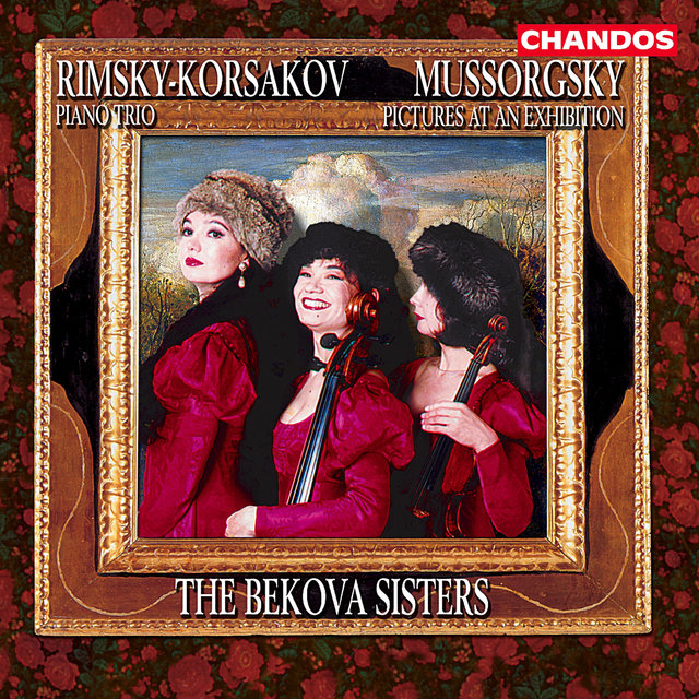 Couverture de Rimsky-Korsakov: Piano Trio in C Minor - Mussorgsky: Pictures at an Exhibition