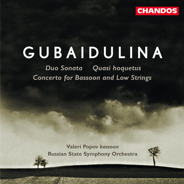Couverture de Gubaidulina: Concerto for Bassoon and Low Strings, Duo Sonata & Quasi hoquetus