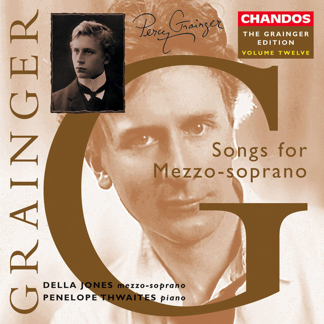 Couverture de The Grainger Edition Vol. 12 - Works for Mezzo-Soprano