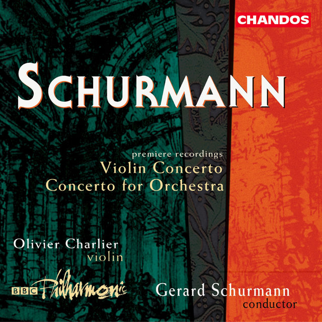 Couverture de Schurmann: Violin Concerto & Concerto for Orchestra