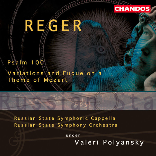 Couverture de Reger: Psalm 100 & Variations and Fugue on a Theme of Mozart