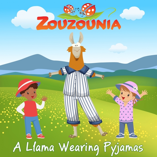 A Llama Wearing Pyjamas