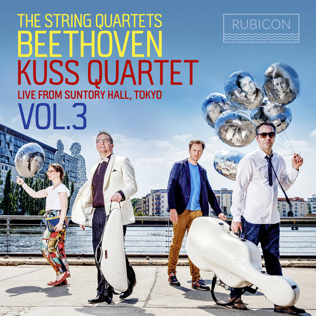 Couverture de Beethoven: The String Quartets, Live from Suntory Hall, Tokyo, Vol. 3