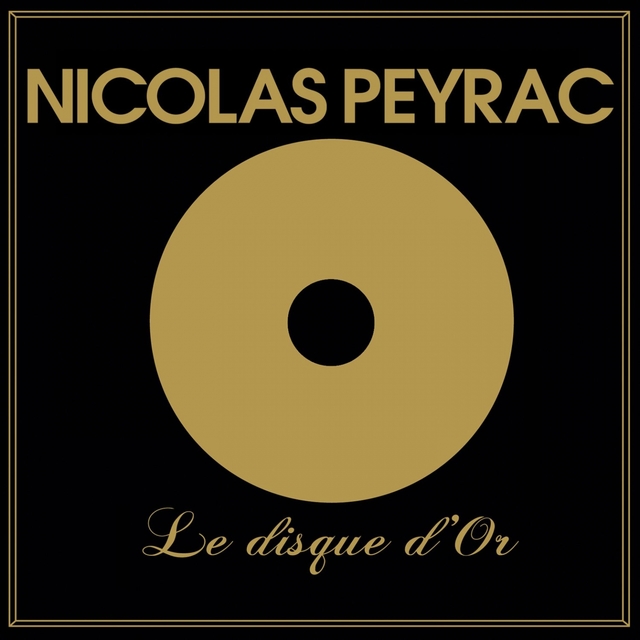 Nicolas Peyrac, le disque d'or