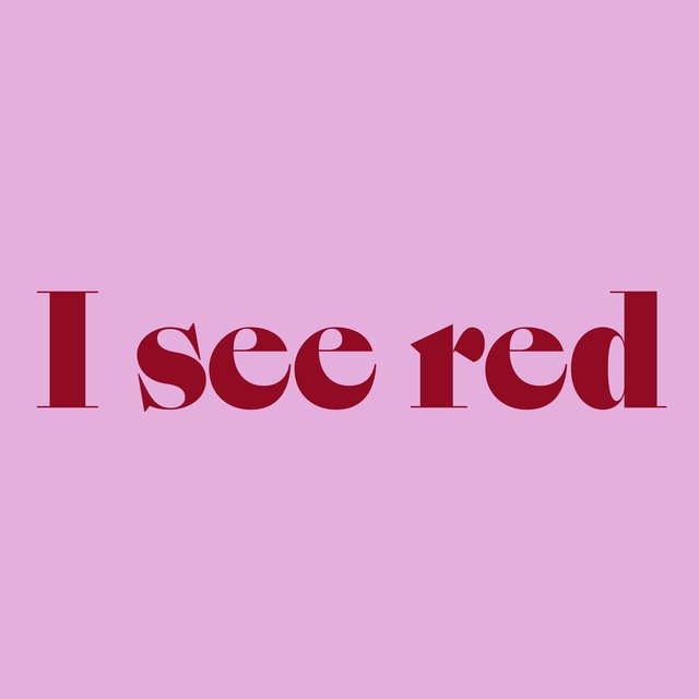 Couverture de I See Red