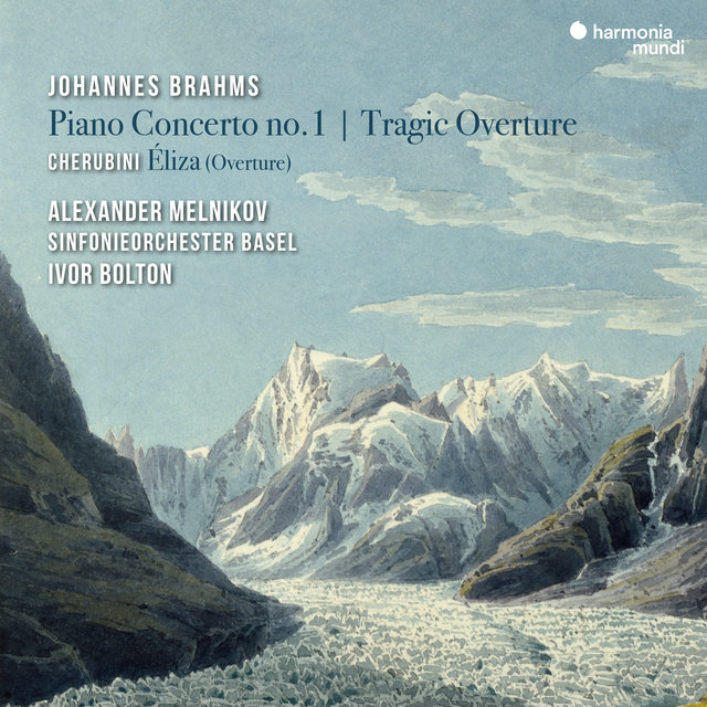 Couverture de Johannes Brahms: Piano Concerto No. 1 & Tragic Overture - Cherubini: Éliza (Overture)